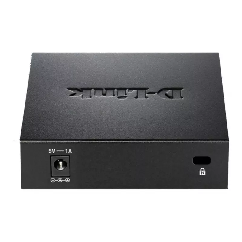 D-Link DES-105 Unmanaged L2 Μαύρο