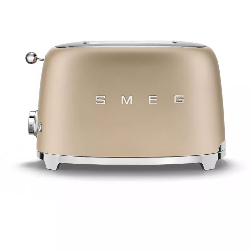 Τοστιέρα Smeg 50's Style TSF01CHMEU 2 φέτες χρυσό 950W