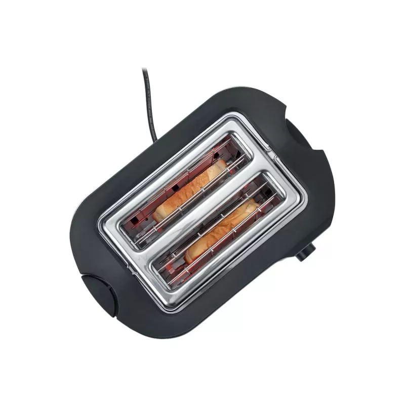 Severin 2589 2 φέτες 800 W μαύρο, ανοξείδωτο ατσάλι