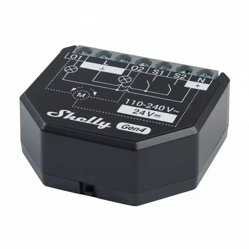 Σετ με 2 Shelly 2PM Gen4 Zigbee/Matter controllers