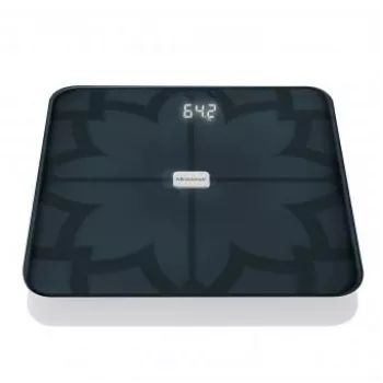 Medisana BS 450 Ζυγαριά ανάλυσης σώματος, έως 180kg, μαύρη, Bluetooth, αισθητήρες ITO (40510)