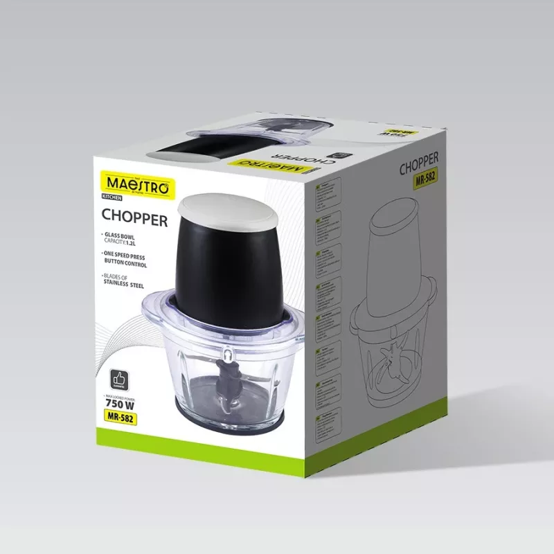 Κοπτήρας Maestro MR-582 750W ηλεκτρικός επιτραπέζιος κοπτήρας