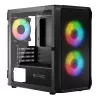 Κουτί υπολογιστή Logic Concept Portos Mini ARGB Micro ATX Μαύρο