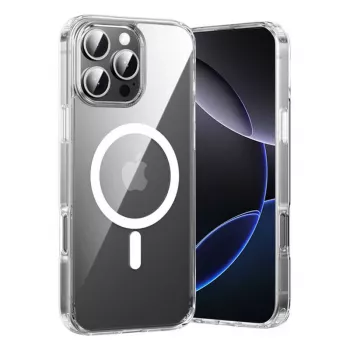 Προστατευτική θήκη Vention KUGT0-40 για iPhone 16 Pro Max — διαφανής, συμβατή με MagSafe