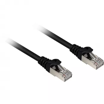 Καλώδιο δικτύου Sharkoon Cat.6a SFTP RJ-45 Cat6a 0,25 m Μαύρο