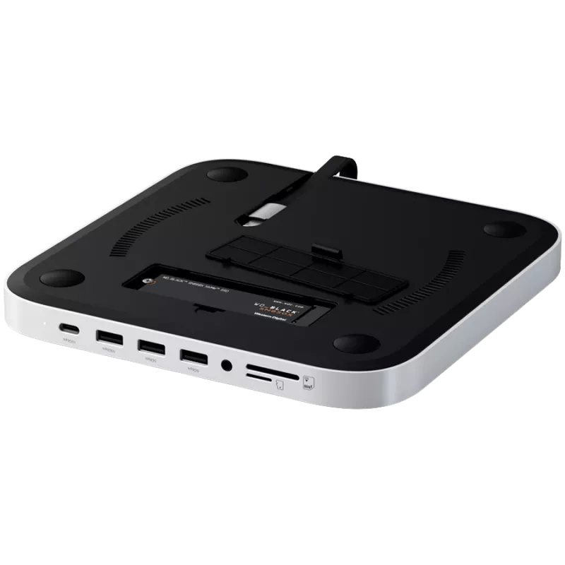 Dock laptop Satechi ST-GMMSHS ενσύρματο USB 3.2 Gen 2 Type-C λευκό
