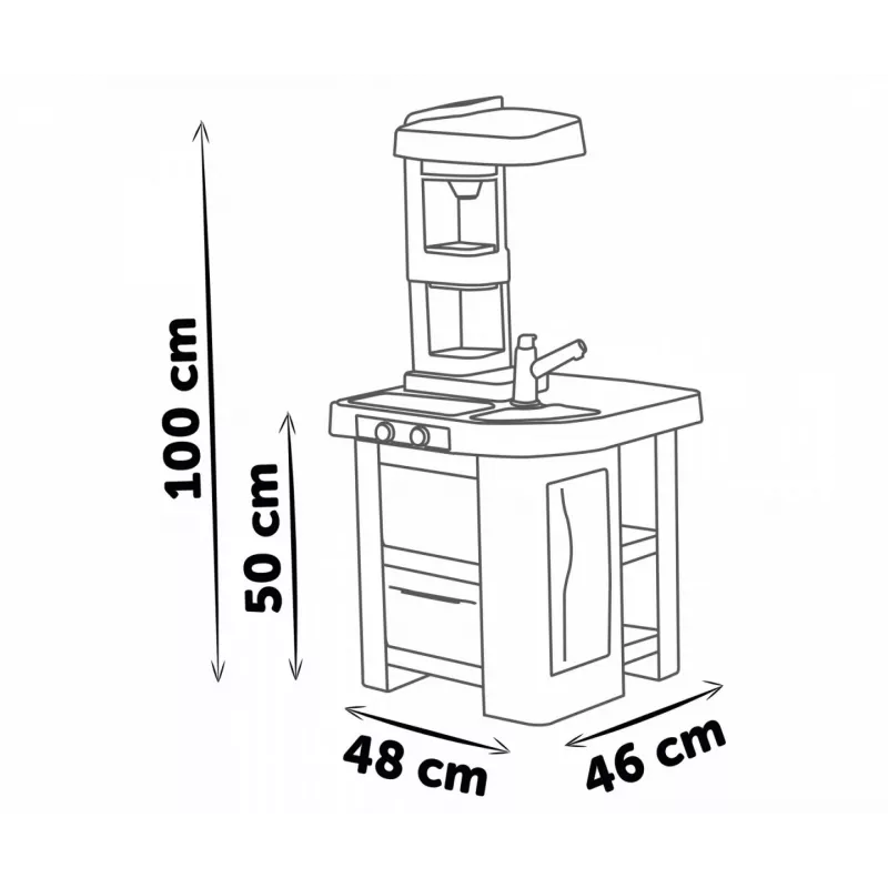 Παιχνίδι ρόλων Smoby Dickie 7600311056 Cuisine Studio 3-6 ετών πολύχρωμο
