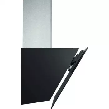 Bomann DU 7606.1 G απορροφητήρας τοίχου, 60 cm, απαγωγή/ανακυκλοφορία, LED, μαύρο/ανοξείδωτο