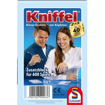 Kniffelblock, Παιχνίδι με ζάρια