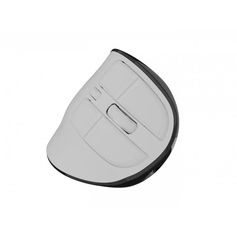 Ασύρματο κάθετο ποντίκι NATEC Euphoniе Pro Bluetooth 5.0, 4000 DPI, προγραμματιζόμενο, αθόρυβο, λευκό