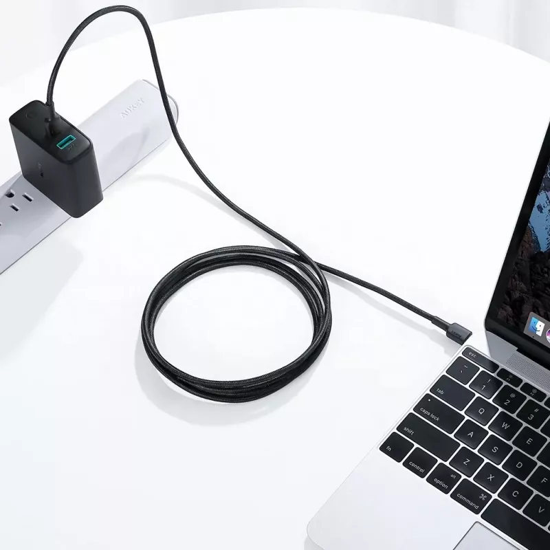 Καλώδιο USB-C Aukey CB-CD45 0,9 m – USB Type-C σε USB-A, υποστήριξη Quick-Charge