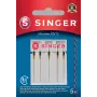 Βελόνα Microtex SINGER 250053203 Μέγεθος 80/12 – λεπτή, κοφτερή βελόνα για ακριβές ράψιμο σε ελαφριά υφάσματα