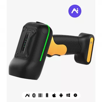 Inateck Σαρωτής Barcode 61 μαύρο [BCST-61_black]