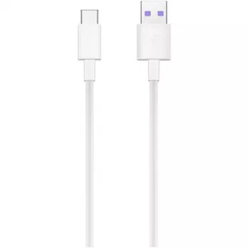 Huawei - AP71 / HL-1289 - Καλώδιο γρήγορης φόρτισης / Καλώδιο δεδομένων Type-C – Λευκό BULK