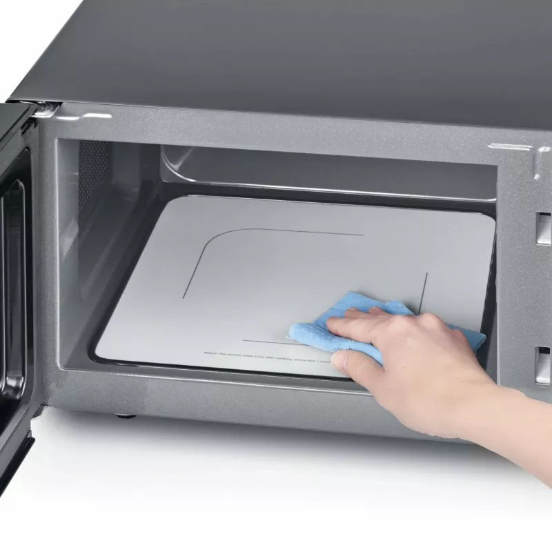 Φούρνος μικροκυμάτων με γκριλ Severin MW 7762, 800 W, 20 l