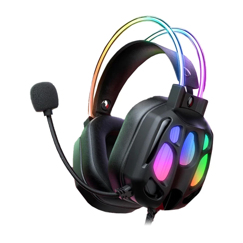 Gaming headset Onikuma X89 — ενσύρματο over-ear headset, μαύρο, μοντέλο X89