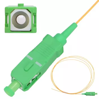 Pigtail Extralink SC/APC Single-Mode G.657.A1 900µm FTTH 3 m