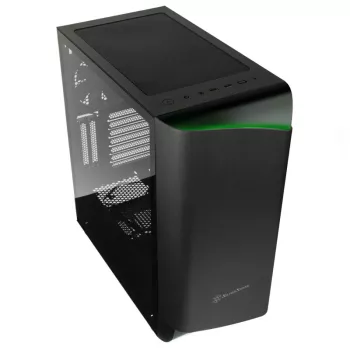SilverStone Seta A1 Midi-Tower, Tempered Glass - μαύρο