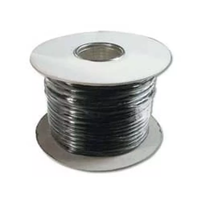 Τηλεφωνικό καλώδιο ASSMANN Electronic AK-460700-100-S RJ11 CAT5e 100m μαύρο