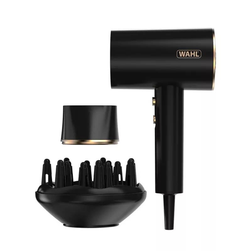 Wahl Ionic Flow Στεγνωτήρας μαλλιών 2100 W μαύρο, χρυσό