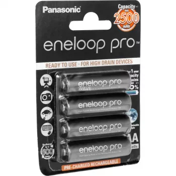 Επαναφορτιζόμενη μπαταρία AA Panasonic BK-3HCCE/4BE NiMH 1,2 V 4 τεμ.