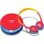 Φορητό CD player Lenco CD-021 Multicolor — φορητό CD player για αναπαραγωγή ήχου, λειτουργία με μπαταρία ή ρεύμα