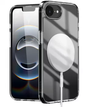Nevox StyleShell SHOCKFlex - iPhone 16e/17e συμβατό με MagSafe διαφανές