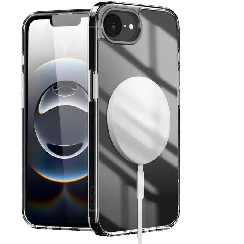 Nevox StyleShell SHOCKFlex - iPhone 16e/17e συμβατό με MagSafe διαφανές
