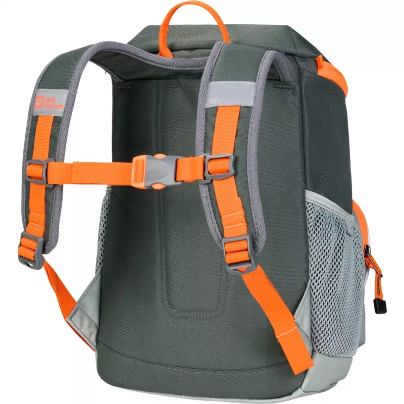 Jack Wolfskin Erlebnis Pack σακίδιο - πράσινο/πορτοκαλί, 11 l