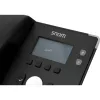 snom D120 - τηλέφωνο VoIP - τριμερής διάσκεψη - SIP - 2 καλώδια - μαύρο (4361)