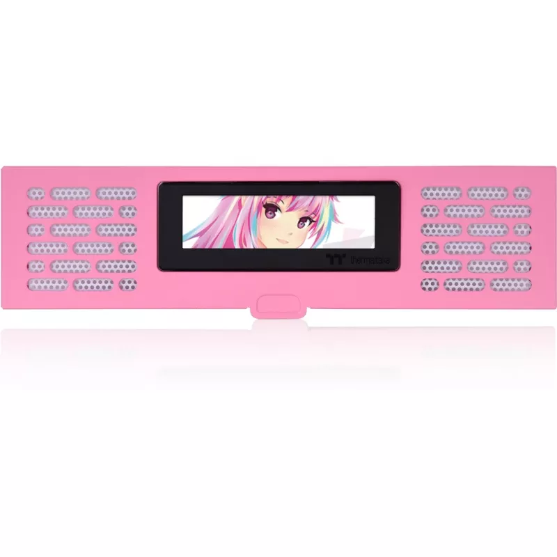 Thermaltake AC-067-OOANAN-A1 κιτ πάνελ LCD για το The Tower 200, ροζ