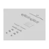 Patch panel DeLOCK Keystone 12 port γκρι