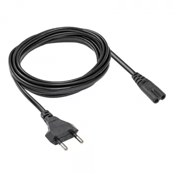 Akyga AK-RD-01A Καλώδιο Τροφοδοσίας CEE 7/16 σε IEC C7 (οκτώ), CCA, 1,5 m