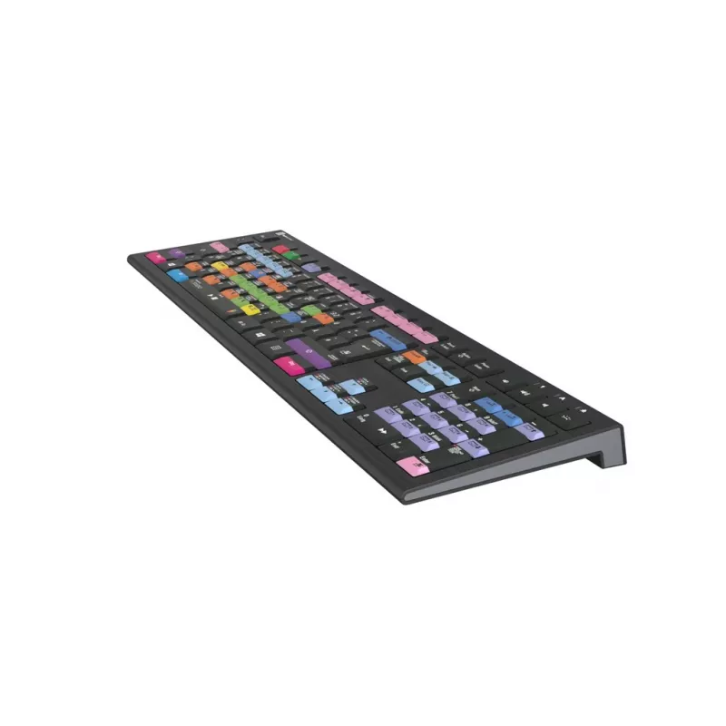 Πληκτρολόγιο Logickeyboard LKB-FLS-A2PC-DE Universal USB QWERTZ Γερμανικό Μαύρο