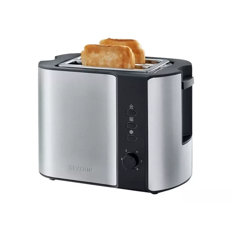 Severin 2589 2 φέτες 800 W μαύρο, ανοξείδωτο ατσάλι
