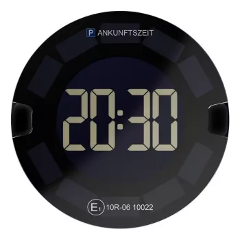Ηλεκτρονικό παρκόμετρο OOONO P-Disc No3 μαύρο με αφή