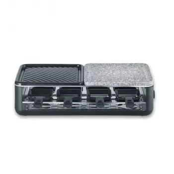 Raclette Grill Severin RG 2366 8 ατόμων 1300 W μαύρο