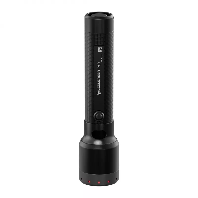 Ledlenser P6R μαύρος φακός χειρός LED