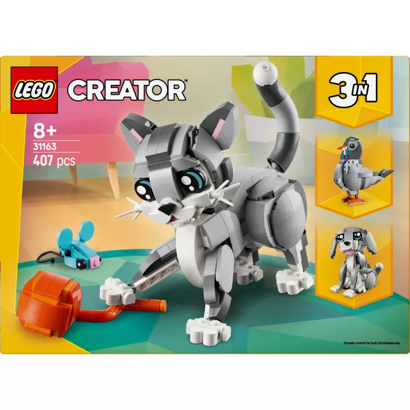 LEGO CREATOR 3 IN 1 31163 Παιχνιδιάρικη γάτα