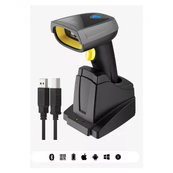 Inateck σαρωτής barcode 52 μαύρο [BCST-52_black]