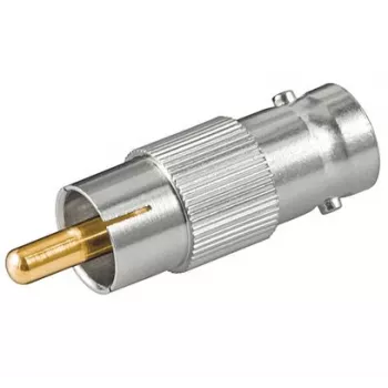 Microconnect BNCRCAADAPTOR Προσαρμογέας καλωδίου RCA BNC Ασημί