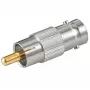 Microconnect BNCRCAADAPTOR Προσαρμογέας καλωδίου RCA BNC Ασημί