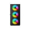Κουτί υπολογιστή SAVIO Raptor X1 ARGB Γυαλί/Mesh Μαύρο