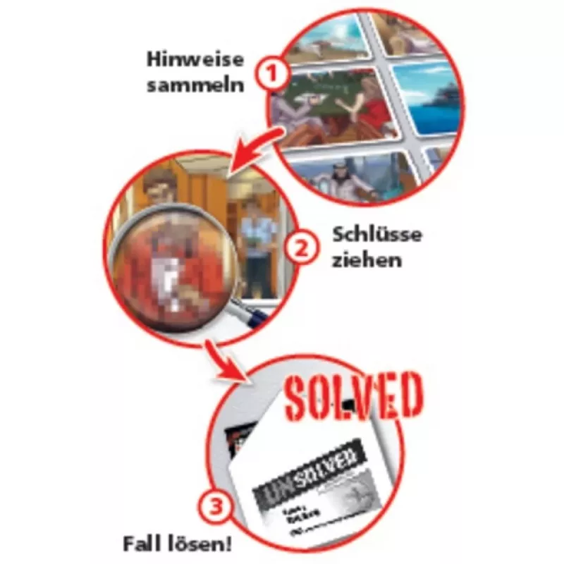 Unsolved - Tod to der Jacht, παιχνίδι παζλ