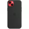 Apple iPhone 14 Plus θήκη σιλικόνης με MagSafe – Midnight