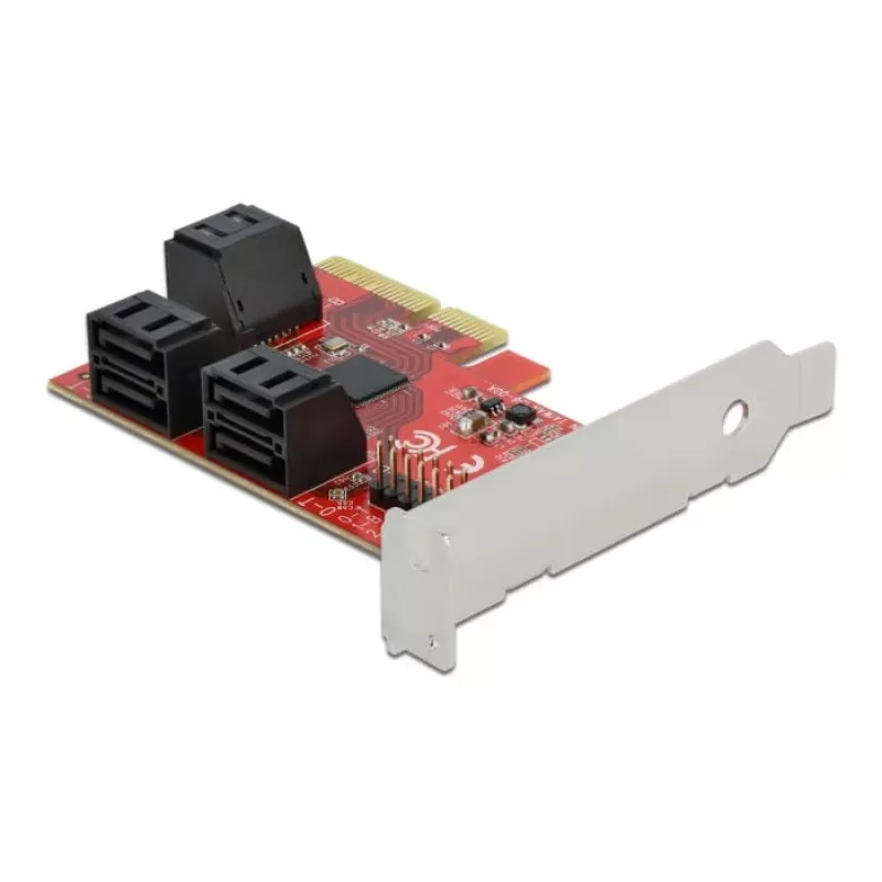 Κάρτα SATA PCI Express x4 DeLOCK 6 θυρών Low Profile