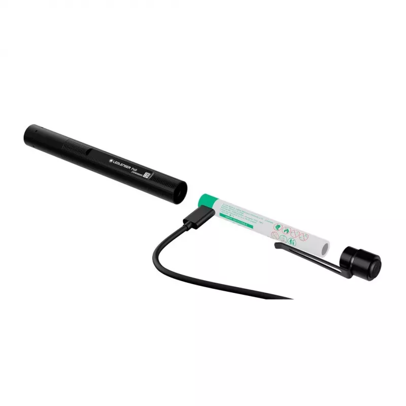 Ledlenser P4R μαύρος στυλό LED