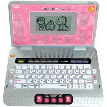 VTech Schulstart Laptop E, 6 ετών, ροζ VTech Schulstart Laptop E. Συνιστώμενη ελάχιστη ηλικία: 6 ετών, Συνιστώμενη μέγιστη ηλικία: 8 ετών, Χρώμα προϊόντος: ροζ