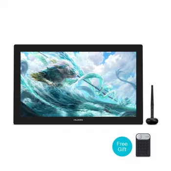 Huion Kamvas Pro 24 4K GT2401 γραφικό tablet με οθόνη, 23,8 ιντσών IPS 3840x2160, 16:9, 8192 επίπεδα πίεσης, 140% sRGB