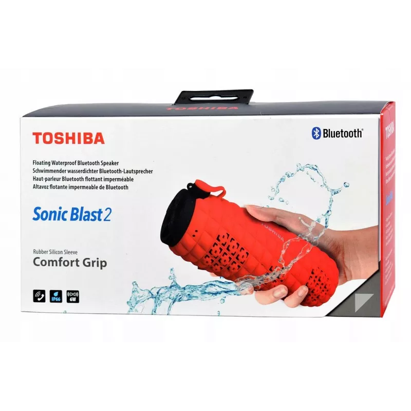 Φορητό ηχείο Toshiba Sonic Blast 2 TY-WSP80 κόκκινο